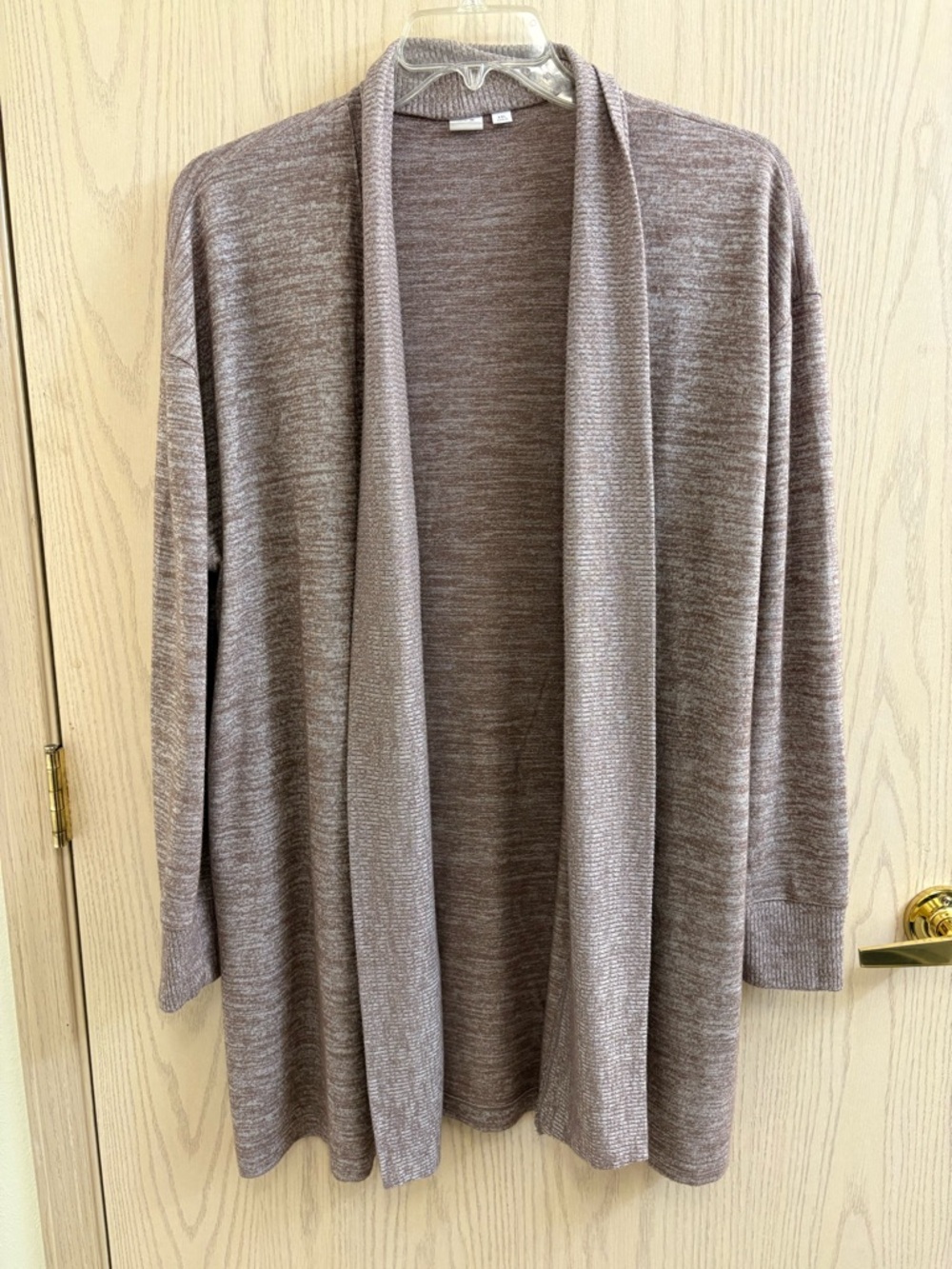 GAP Varigated Brown Open-Front Women's Cardigan